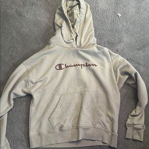 Champion Beige Hoodie